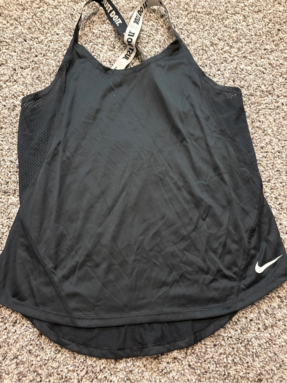 Nike Women's Black Athletic Tank Top